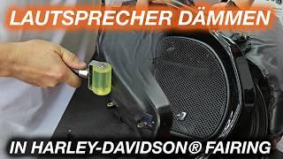 So geht Lautsprecher Dämmung in der Fairing deiner Harley-Davidson® | maxxcount BikeSound