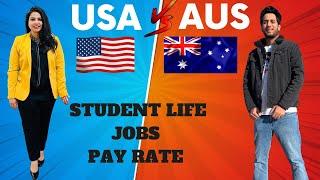 STUDENT LIFE | AUSTRALIA VS USA | PR AND JOBS ?