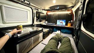 Car camping with two refrigerators loaded in a light car [BougeRV CR Lite/Rocky]