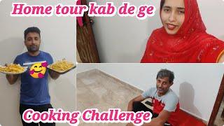 Cooking Challenge || home tour kab de ge || Alishba Amir daily vlog