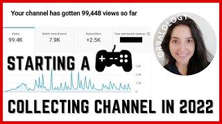 Tips for Starting a Video Game Collecting Channel in 2022 | Revealing My YouTube Analytics