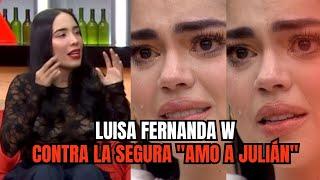 Luisa Fernanda W no perdona a La Segura ¿Por su antiguo romance con Pipe Bueno?