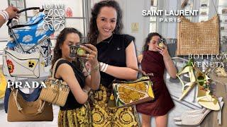 *LOEWE LIMITED EDITION* Luxury Shopping Vlog 2025 ft. YSL, Prada etc.