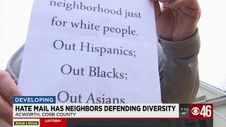 Acworth residents get racial letter in US mail