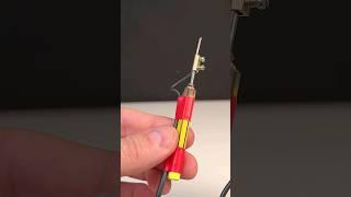 How to make a soldering iron from a pencil! #shorts