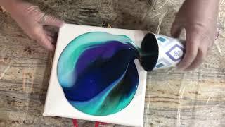 #236. Ready Pour Paint—Yay or Nay? / flip cup / flip and lip /fluid acrylics / fluid art