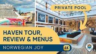 Norwegian Joy Full Haven Tour & Walkthrough 4K - Restaurant, Observation Lounge, Sun Deck, & More