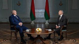 Lukashenko: We will have no other way out! And no red lines! // Interview with Popov