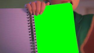 Turning Red - Mei's Notebook (Green Screen)