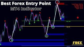 Best Forex Entry Point Metetrader 4 Indicator | Suitable for Daytrading | Free Download