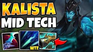 KALISTA RENDS FOR 2000 DAMAGE WITH THIS BROKEN MID BUILD! - League of Legends