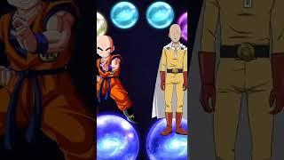 Who is stronger | Krillan VS Saitama #dragonball #dbz