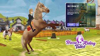 Перевозим вещи через мост  Загадка нового квеста  Horse Riding Tales