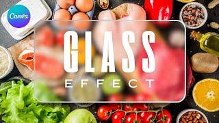 How to Create a GlassMorphism Effect in Canva (Step-by-Step Tutorial)