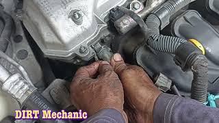 TOYOTA ALTIS 2010 Cleaning solenoid valve and filter with Change oil and flushing | DIRT MECHANIC