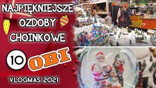  NAJPIĘKNIEJSZE OZDOBY CHOINKOWE W OBI #10 I MADZIOF VLOGMAS