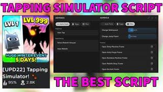 (WORKING) Tapping Simulator Script Roblox / Auto Tap / Auto Hatch Eggs And More! *PASTEBIN 2022*