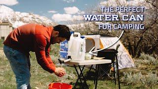 The Perfect Water Can for Camping | Utility SureCan w/ Spigot