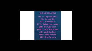 Slang for Gen Z|Modern slang | Internet slang| 