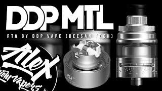 ЭКСКЛЮЗИВЧИК l DDP MTL RTA by DDP Vape (Deesan Tech) l Alex VapersMD review 