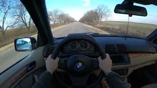 2005 BMW X5 3.0D - POV Review (Binaural Audio)