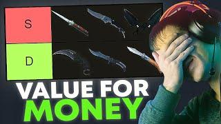 Best Value For Money CS2 Knife Tier List