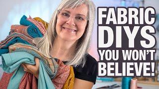 10 GENIUS NO-SEW Fabric DIY Hacks: The Secrets Revealed!