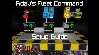 Fleet Command Alpha Setup Tutorial (Space Engineers)