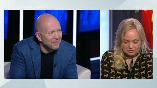 Ольга Ускова в прямом эфире Первого канала 29.08.2023