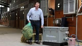 Using Hay bale and Hay nets when using the SteamFlow Max Hay Steamer