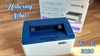 Xerox Phaser 3020 Printer Unboxing Setup