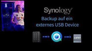 Synology Backup auf ein externes USB Laufwerk