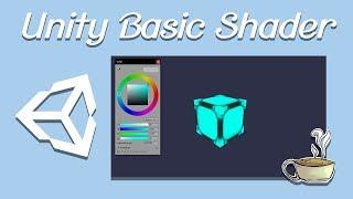 Writing Shaders In Unity - Basic Shader - Beginner Tutorial