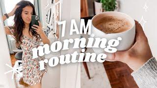 7AM MORNING ROUTINE 2021 | healthy & productive habits