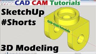 SketchUp 3D Modeling #Shorts