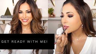 GET READY WITH ME | Glam Makeup Tutorial | Lina Noory