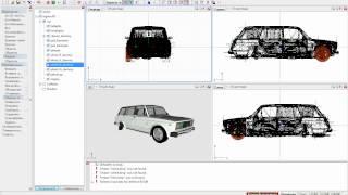 Урок №1 [Как поставить колеса на авто] ZModeler.