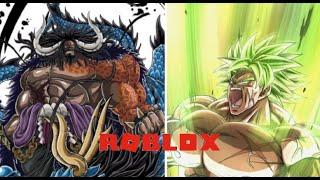 Showcase all boss drop Broly and Kaidou ( Beast King) - Anime Fighting Simulator - Roblox