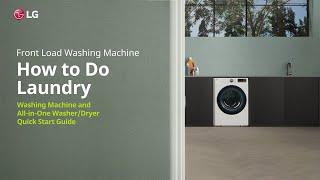 LG Washer : How to do Laundry | LG