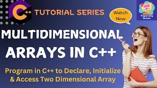 Multidimensional Arrays in C++ Explained | Declare & Initialize C++ Matrix