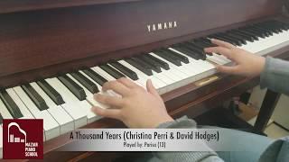 A Thousand Years (Piano Cover) - Christina Perri