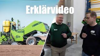 AVR Ceres 450 Erklärvideo I Gezogene Legemaschine