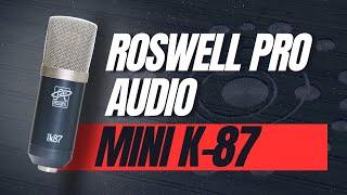 Roswell Mini K87 Microphone (smooth and rich)