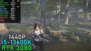 The Division 2: (High/1440P) RTX 3080 - 13600K 5.1GHz