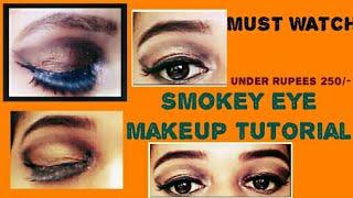 Smokey eye makeup TUTORIAL (MUST WATCH)