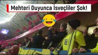 When Ottoman Battle Song Played Before the Turkey-Sweden Match 