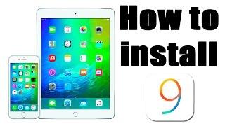 How to install iOS 9 ? iOS 9 Tutorial / Download iOS 9 beta