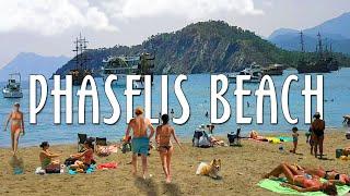 Antalya Phaselis Beach - Best Beach in Antalya Turkey - Phaselis Beach Vlog 2022