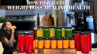 How To Juice For Weight Loss, Healing & Health | Benefits + Recipes