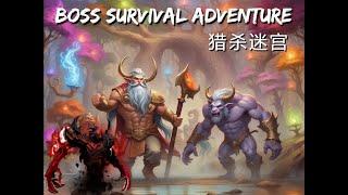 Dota2. Custom Map: Boss Survival Adventure. Gameplay. Shadow Fiend. All Bosses